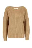 Пуловер | Loose fit Michael Kors пясъчен