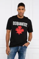 Тениска | Oversize fit Dsquared2 черен