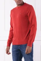 Пуловер LAMBSWOOL CNECK | Regular Fit Tommy Hilfiger червен