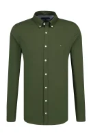 Риза STRETCH POPLIN | Slim Fit | stretch Tommy Hilfiger зелен