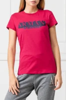 Тениска | Regular Fit Armani Exchange фуксия