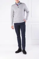 Пуловер STRIPE DETAIL CLASSI | Regular Fit Tommy Hilfiger сив
