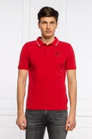 Поло/тениска с яка CEDRIC | Slim Fit | pique GUESS червен