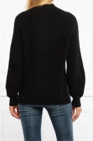 Пуловер | Regular Fit с добавка вълна и кашмир CALVIN KLEIN JEANS черен