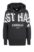 Суитчър/блуза | Loose fit Just Cavalli черен