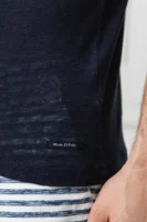 Поло/тениска с яка | Shaped fit Marc O' Polo тъмносин