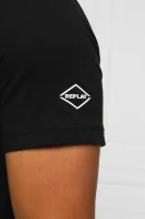 Тениска | Regular Fit Replay черен