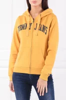 Суитчър/блуза TJW LOGO ZIP HOODIE | Regular Fit Tommy Jeans жълт