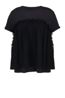 Блуза Tercool | Relaxed fit BOSS ORANGE тъмносин