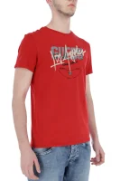 Тениска CN SS CLASSIC EDITION TEE | Extra slim fit GUESS червен
