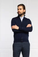 Вълнен пуловер | Regular Fit Tommy Tailored тъмносин