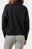 пуловер | loose fit Guess Underwear черен