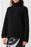 Пуловер | Loose fit Red Valentino черен
