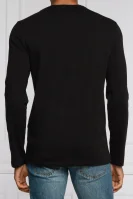 Блуза с дълъг ръкав | Regular Fit Armani Exchange черен