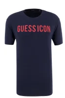 Тениска GUESSTAR | Slim Fit GUESS тъмносин