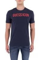 Тениска GUESSTAR | Slim Fit GUESS тъмносин