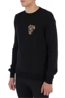 Пуловер | Regular Fit | с добавка вълна Trussardi черен