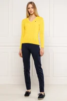 Пуловер | Slim Fit POLO RALPH LAUREN жълт