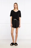 Горнище на пижама | Straight fit DKNY SLEEPWEAR черен
