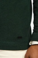 Блуза с дълъг ръкав Tempest | Slim Fit BOSS ORANGE 	бутилково зелено	