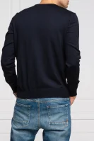 Вълнен пуловер Botto-L | Regular Fit BOSS BLACK тъмносин