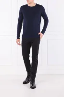 Пуловер SUPERIOR | Regular Fit Calvin Klein тъмносин
