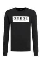 Суитчър/блуза DAVIS | Slim Fit GUESS черен
