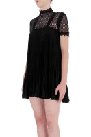 Koronkowa рокля Elisabetta Franchi черен
