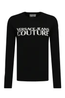 Пуловер | Regular Fit | с добавка вълна Versace Jeans Couture черен