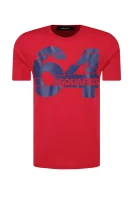 Тениска | Regular Fit Dsquared2 червен
