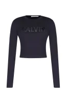Блуза SHINY | Regular Fit CALVIN KLEIN JEANS черен