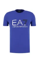 Тениска | Regular Fit EA7 син