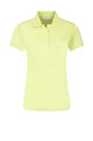 Поло/тениска с яка | Slim Fit | pique Lacoste лимонен