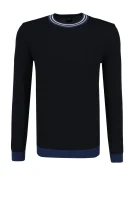 Пуловер Talvino | Slim Fit BOSS BLACK тъмносин