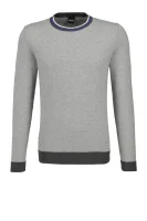 Пуловер Talvino | Slim Fit BOSS BLACK сив