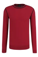 Пуловер Toscano | Slim Fit BOSS BLACK червен