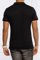 Поло/тениска с яка MICRO BRANDING LIQUI | Slim Fit CALVIN KLEIN JEANS черен