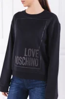 Суитчър/блуза | Loose fit Love Moschino черен