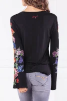 Блуза CLAUDINA | Relaxed fit Desigual черен