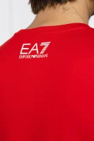 Тениска | Regular Fit EA7 червен