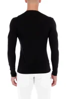 Блуза с дълъг ръкав CN LS GOTH | Extra slim fit GUESS черен
