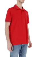 Поло/тениска с яка | Regular Fit | pique Lacoste червен