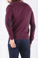Пуловер FF GG MERINO CREW | Regular Fit Hackett London бордо