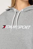 Суитчър/блуза CROPPED LOGO | Regular Fit Tommy Sport сив