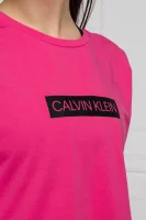 Тениска | Cropped Fit Calvin Klein Performance фуксия