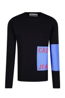 Суитчър/блуза | Regular Fit CALVIN KLEIN JEANS черен