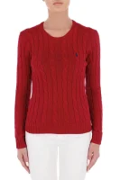 Пуловер | Slim Fit POLO RALPH LAUREN червен