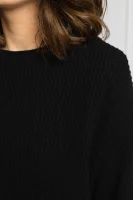 Вълнен пуловер CESENA | Loose fit MAX&Co. черен