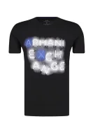Тениска | Slim Fit | pima Armani Exchange черен