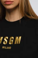 Тениска | Regular Fit MSGM черен